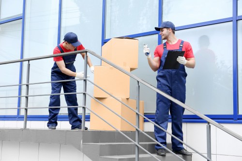 Commercial furniture relocation for an office in Mayfair