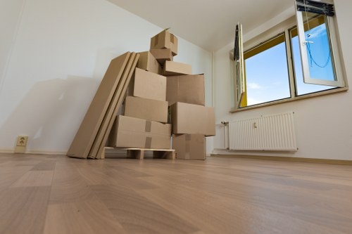 Cubic-yard pricing for a van move in Mayfair