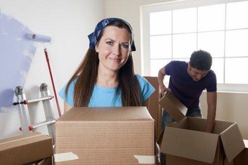Careful transport of office items with a man and van service