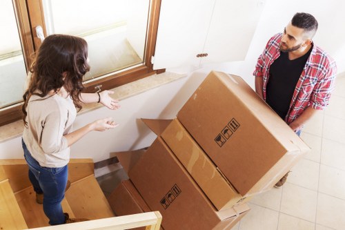 Packing and protecting furniture for flat removals in Mayfair