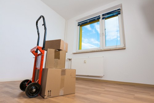 Well-organised van loading to support safe transport