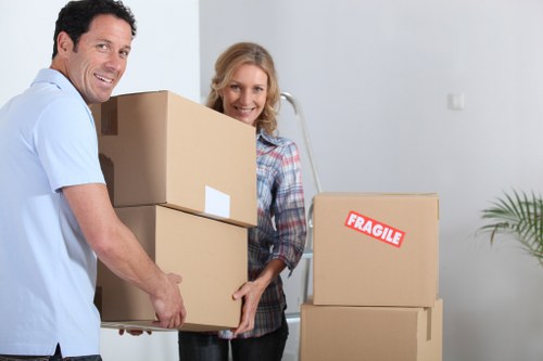 Legal terms and conditions document for a UK moving service